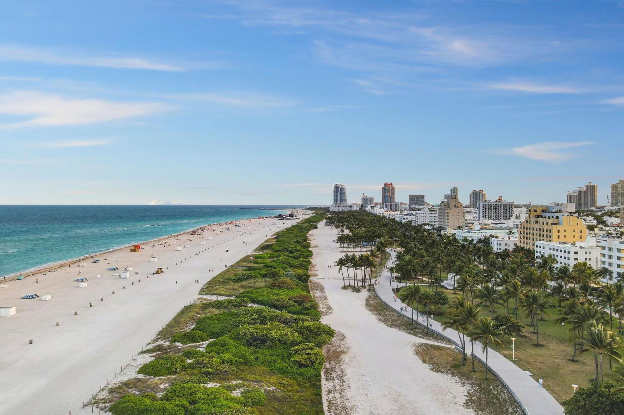 Beachy 1 B/R, W/2 Queen Beds, On Ocean Drive Beach Miami Beach Esterno foto