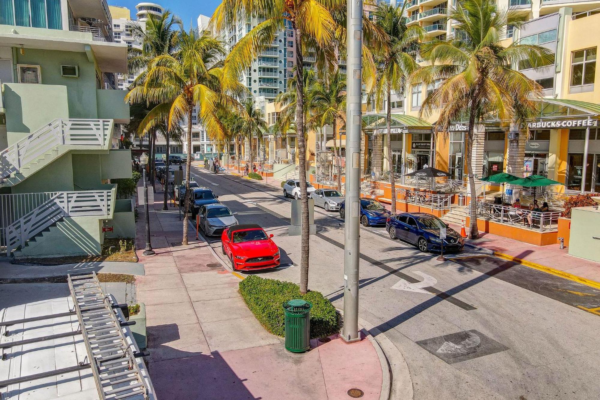 Beachy 1 B/R, W/2 Queen Beds, On Ocean Drive Beach Miami Beach Esterno foto