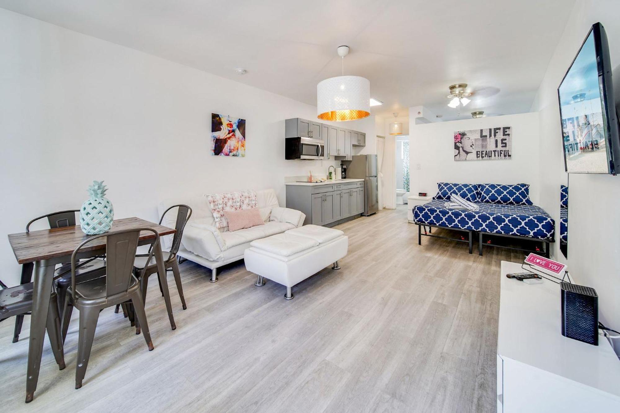Beachy 1 B/R, W/2 Queen Beds, On Ocean Drive Beach Miami Beach Esterno foto