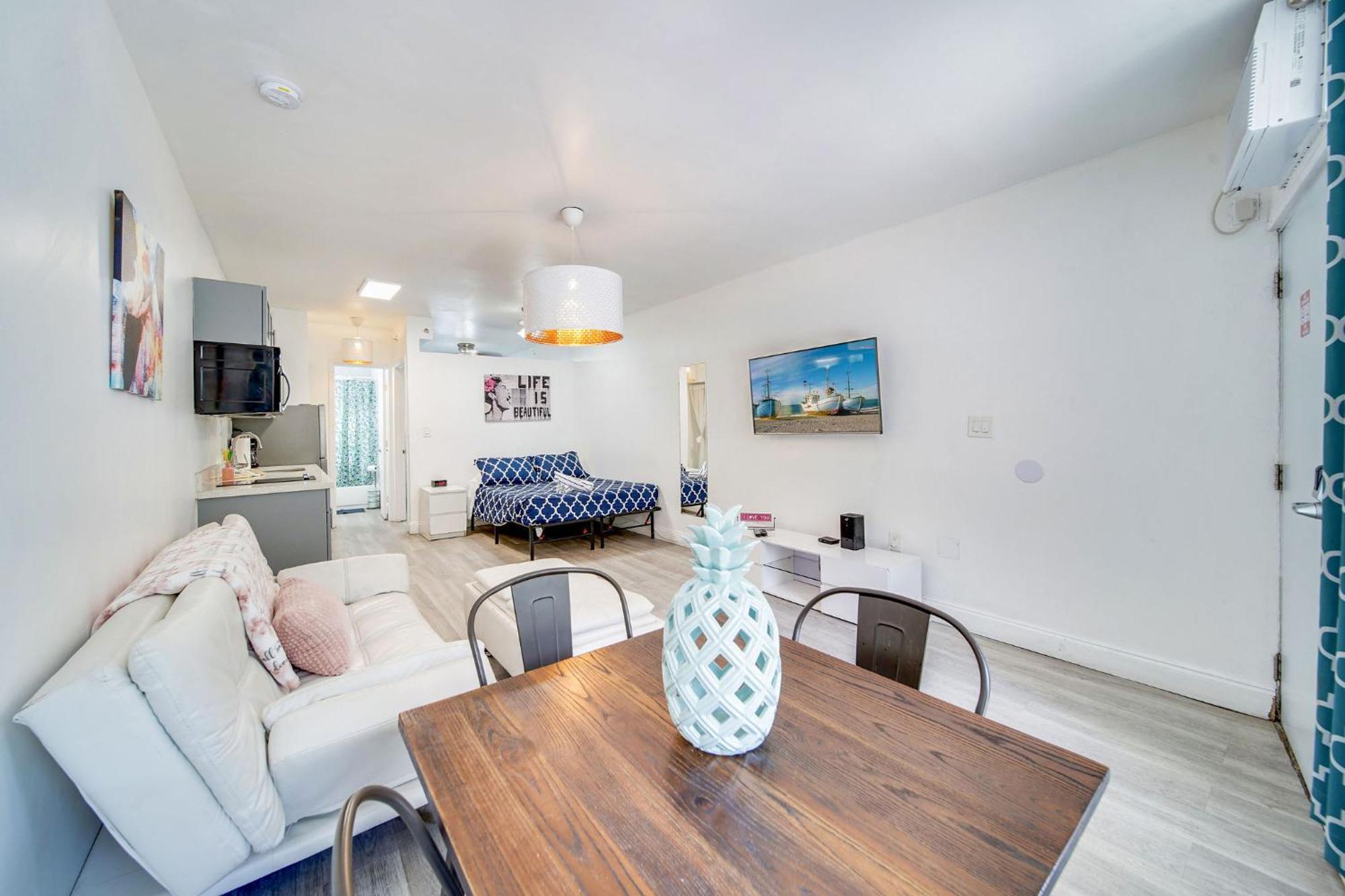 Beachy 1 B/R, W/2 Queen Beds, On Ocean Drive Beach Miami Beach Esterno foto